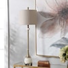 Uttermost Buffet Lamps Natania Plated Brass Buffet Lamp