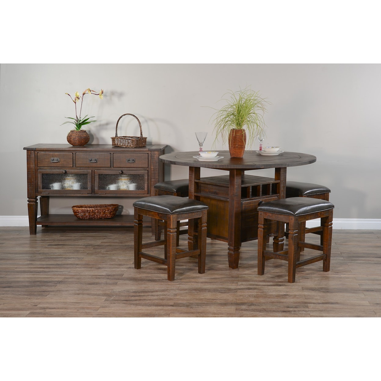 Sunny Designs Homestead Counter Height Table