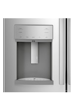 GE Appliances Refridgerators GE 26.7 Cu.Ft, French Door Refrigerator Black