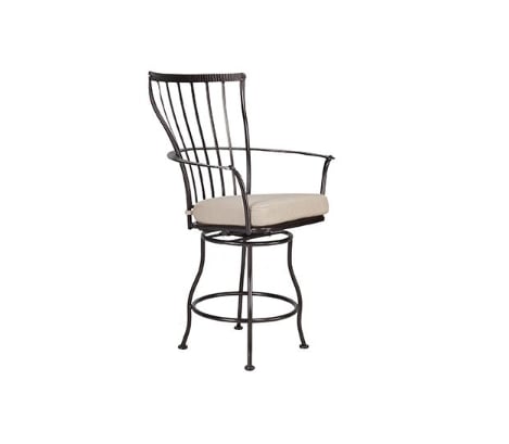Swivel Counter Stool with Arms