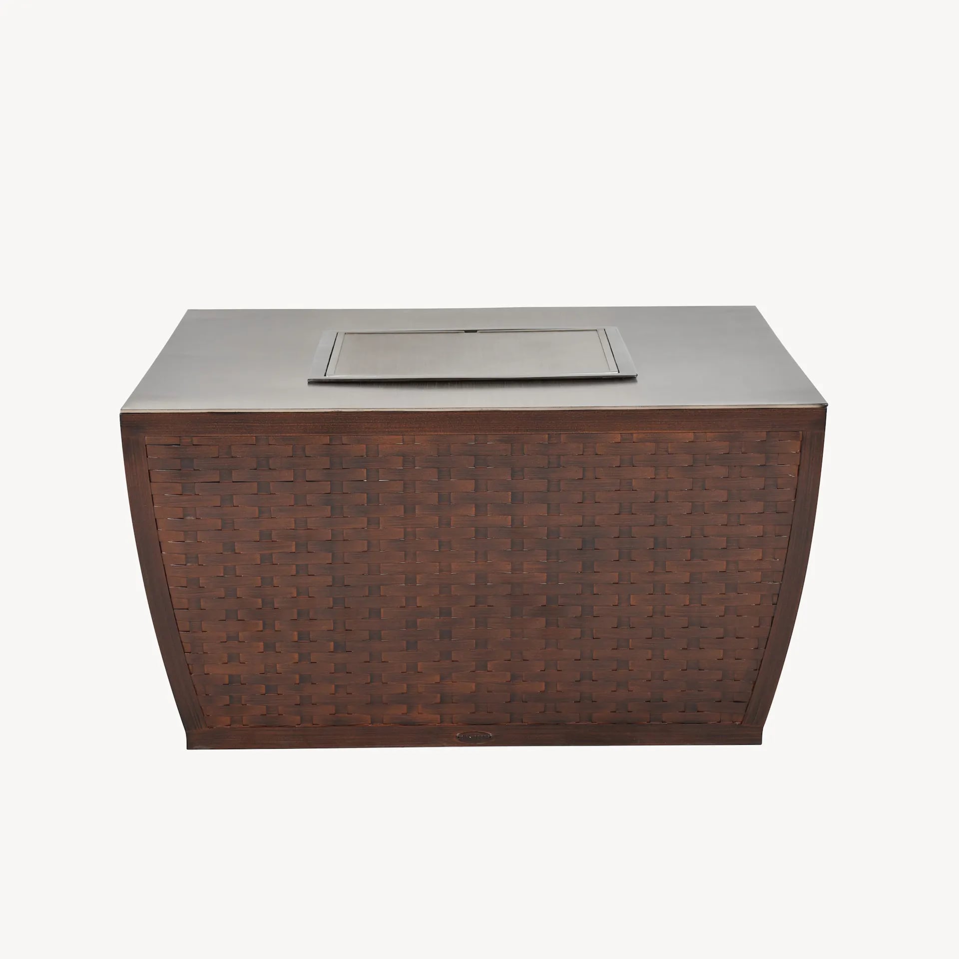 Square Coffee Table With Firepit