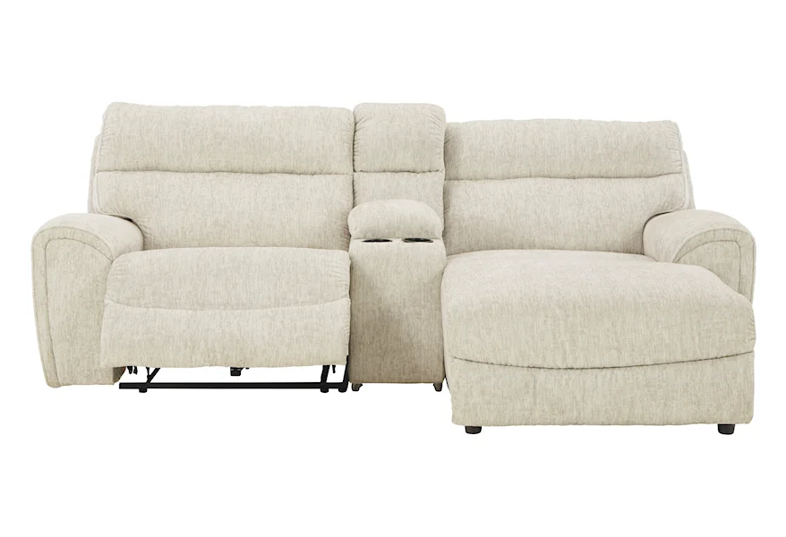 Critic's Corner 3-Piece Power Reclining Sectional by Signature Design by Ashley at Royal Furniture
