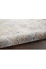 kathy ireland Home by Nourison Moroccan Celebration 7'10" x 10'6" Blue/Beige Rectangle Rug