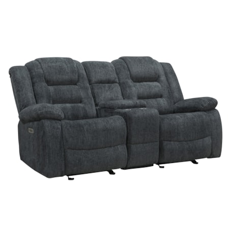 Manual Reclining Sofa and Loveseat Set