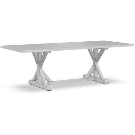 Dining Table with Trestle Base