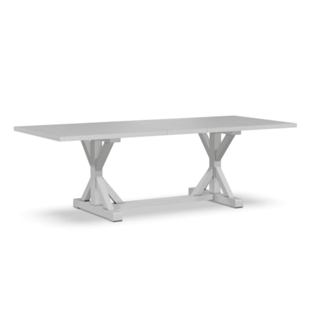 Dining Table with Trestle Base