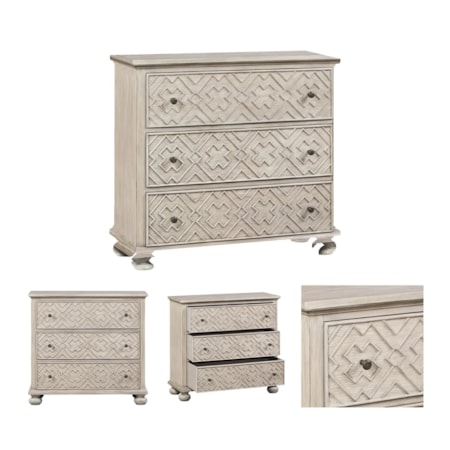 3-Drawer Chest