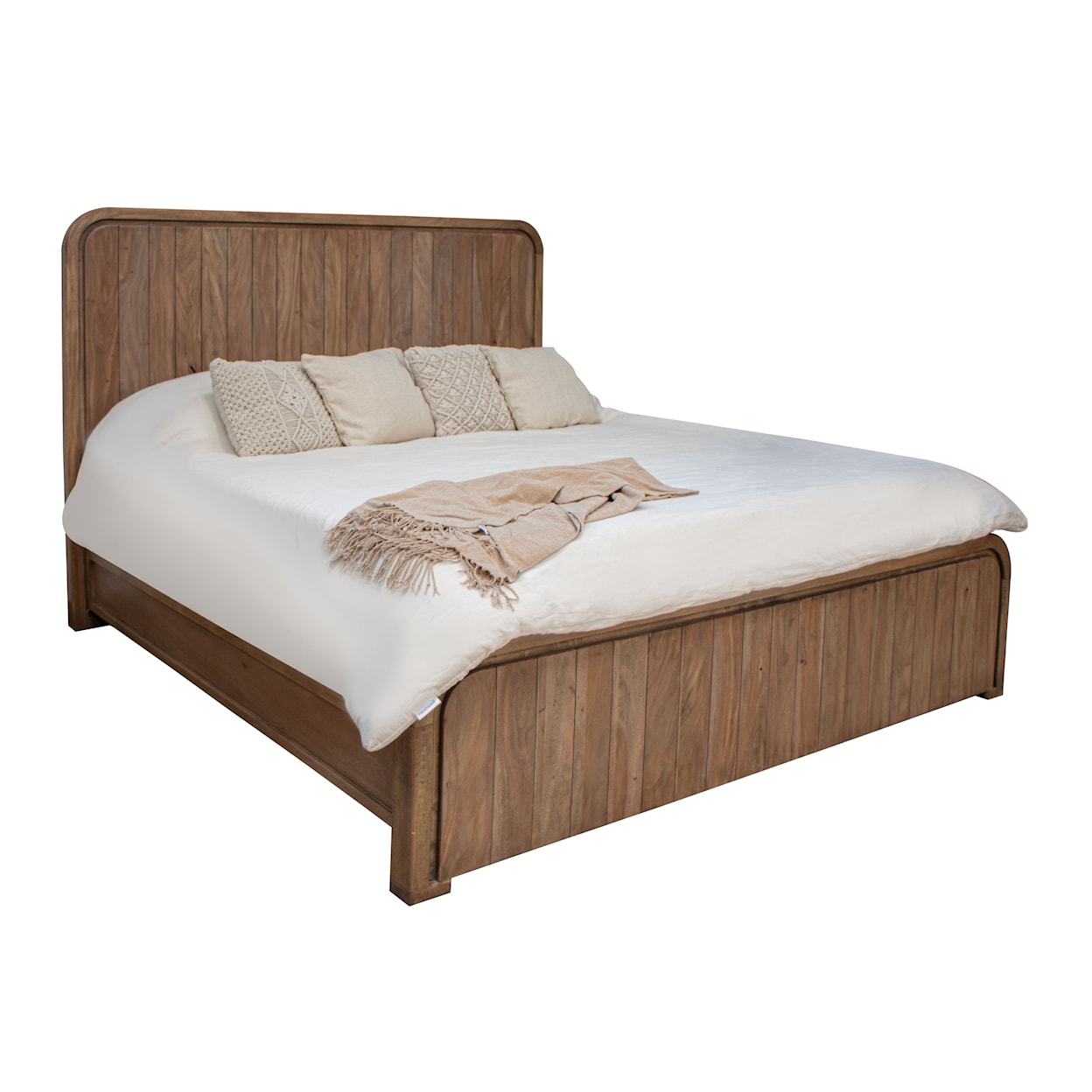 International Furniture Direct Mezquite Queen Platform Bed
