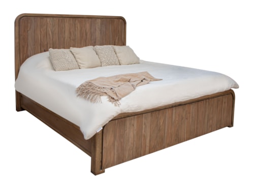 Contemporary Queen Platform Bed