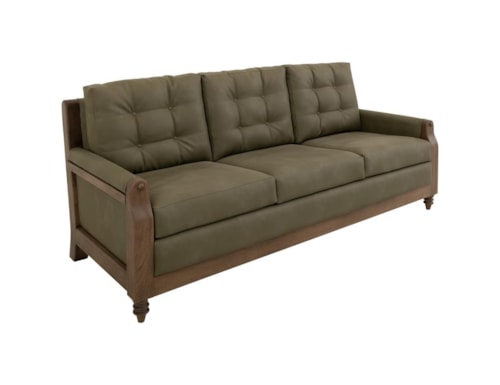 Transitional Sofa with Tufted Back