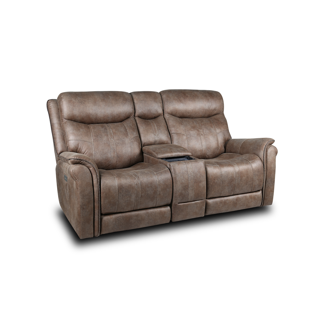 Steve Silver Morris Power Reclining Console Loveseat