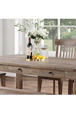 Winners Only Austin Rustic Dining Table with Storage