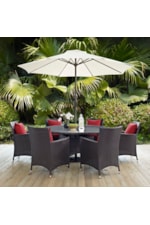 Modway Convene Outdoor Patio Ottoman