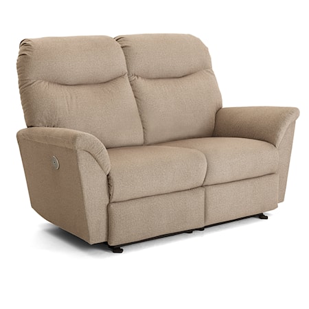 Power Reclining Space Saver Loveseat