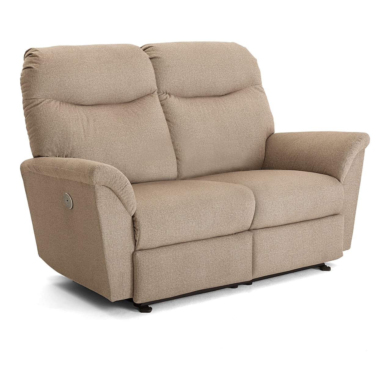 Best Home Furnishings Caitlin Power Reclining Space Saver Loveseat