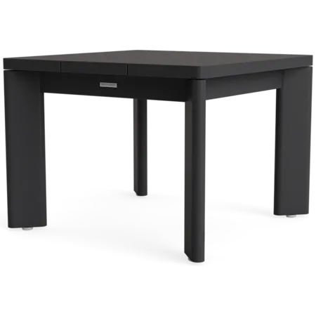 26" Square Aluminum Side Table