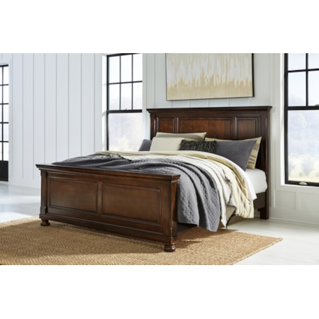 King Panel Bed