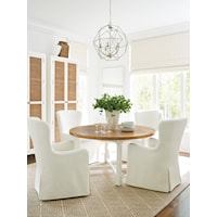5-Piece Dining Set with Host Chairs