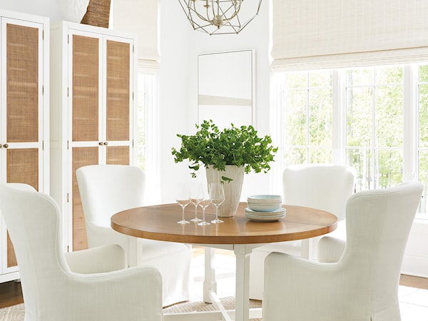 5-Piece Dining Set with Host Chairs