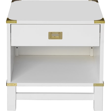 Glam Campaign Open Nightstand