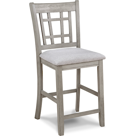 Transitional Counter Height Stool