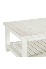 Liberty Furniture Backroads Farmhouse Rectangular Cocktail Table