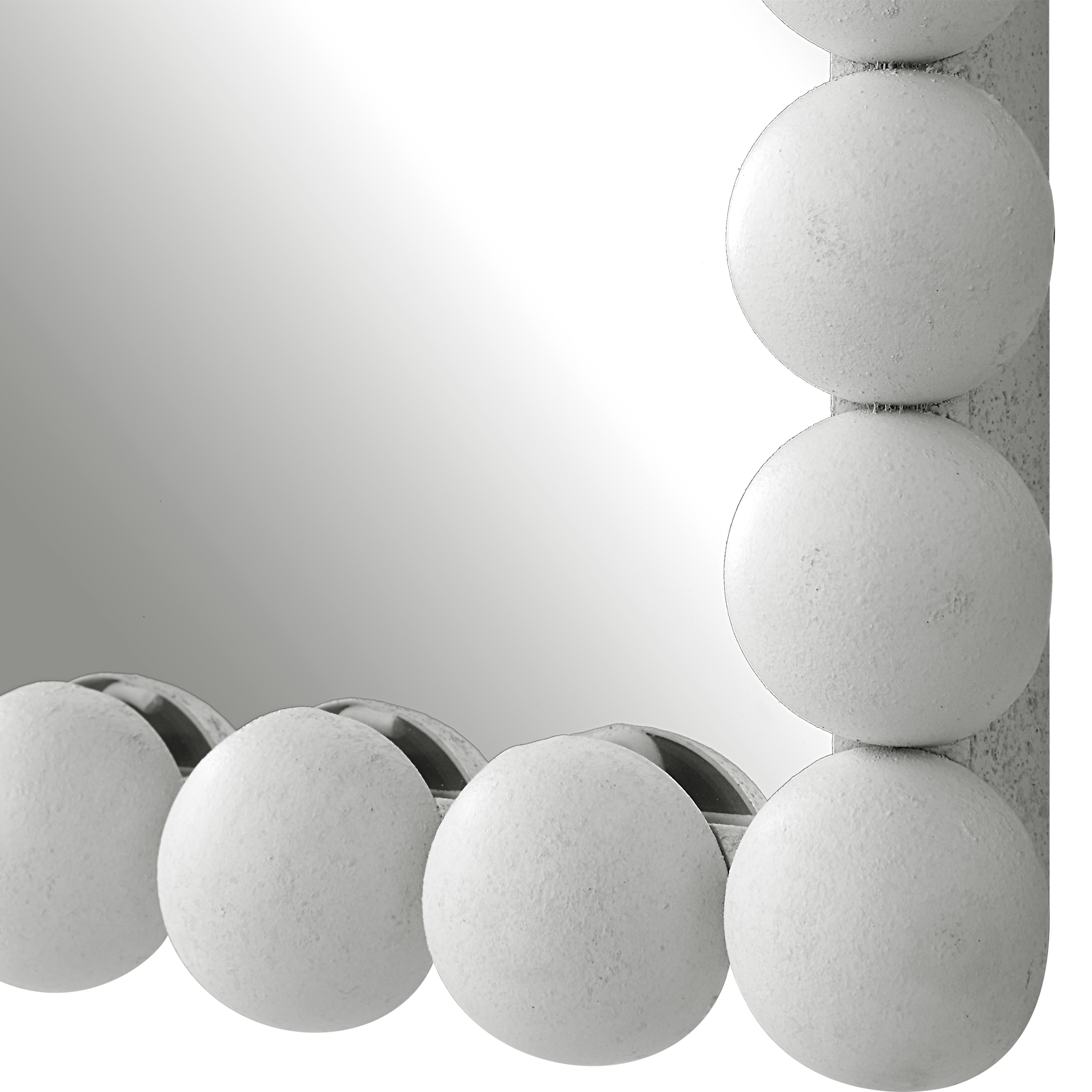 Uttermost Serna Serna White Vanity Mirror