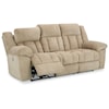 Ashley Signature Design Tip-Off PWR REC Sofa with ADJ Headrest