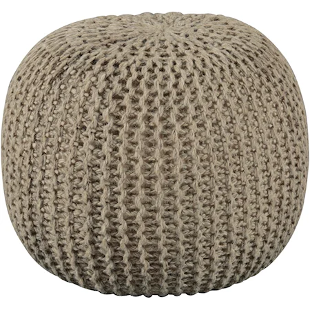 Latricia Natural Pouf