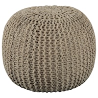 Latricia Natural Pouf