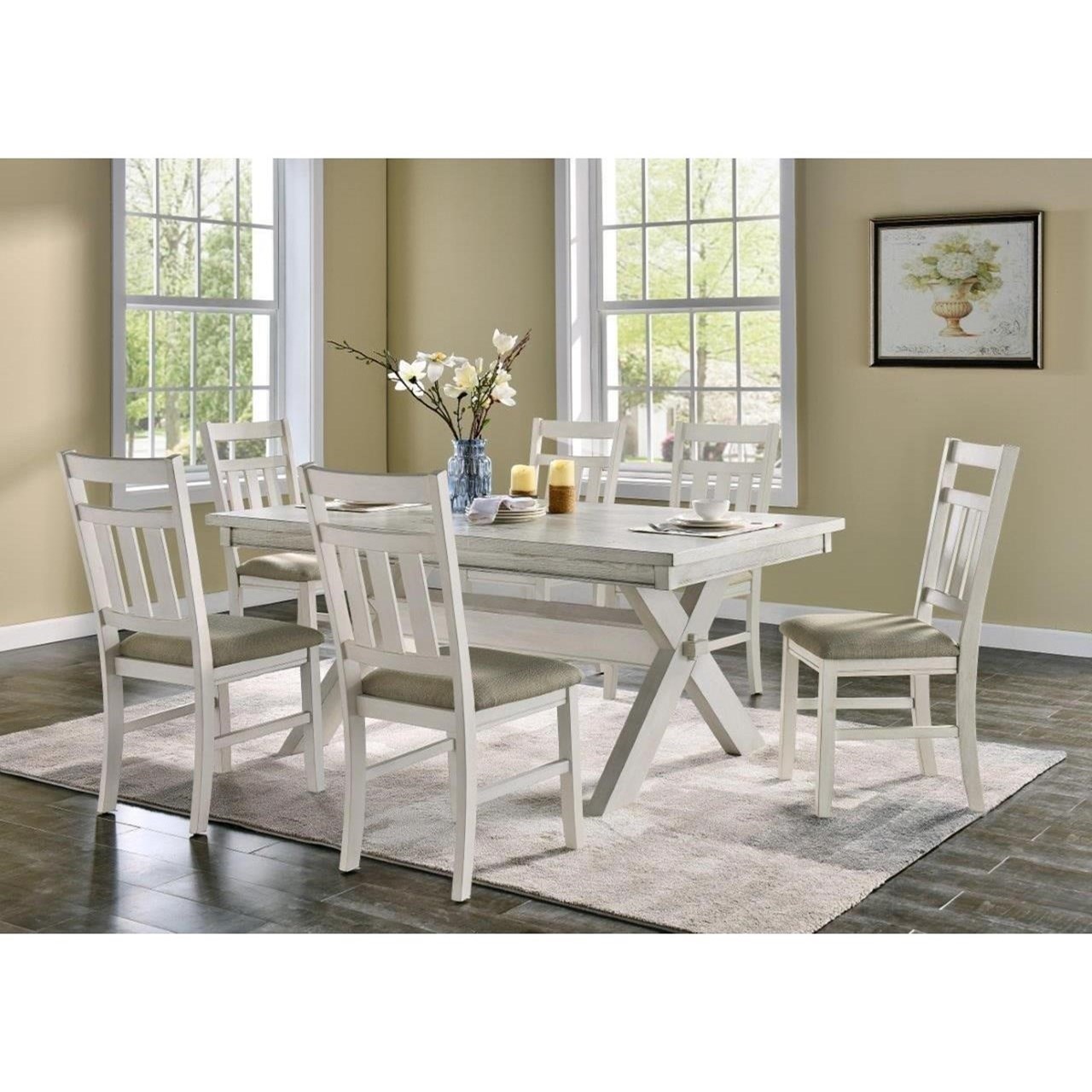 Powell Turino 7 Piece Table & Chair Set