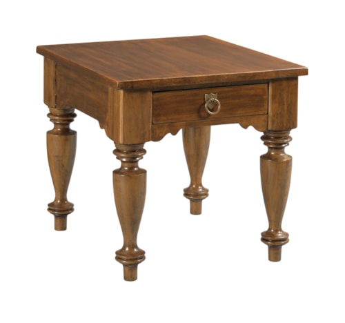 Traditional 1-Drawer End Table