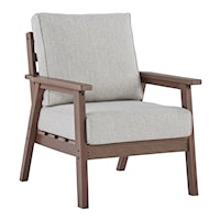 Outdoor Lounge Chair with Cushion