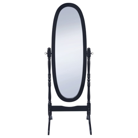 Wood Adjustable Full Length Cheval Mirror