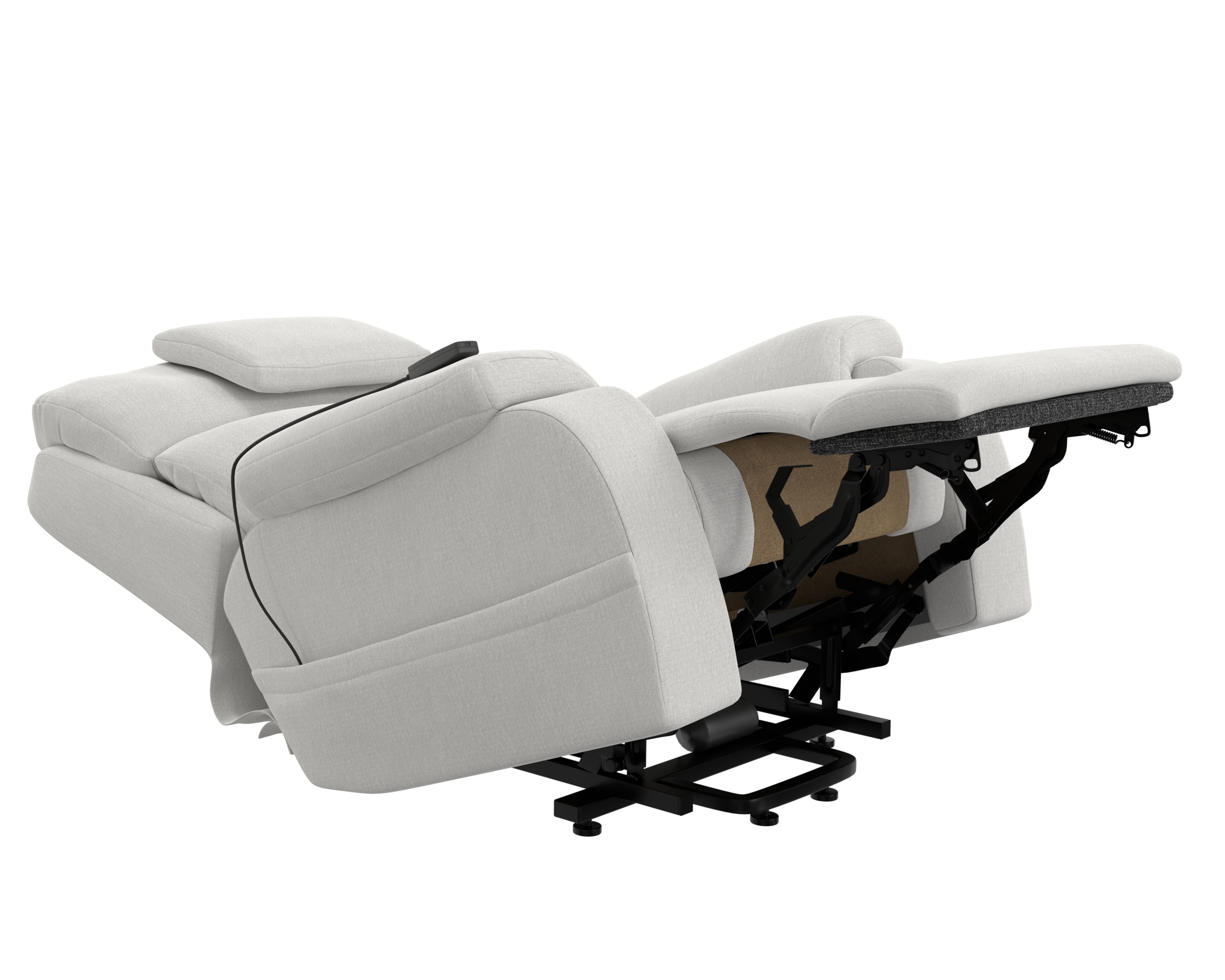 Catnapper Snoozer Power Lift Power Headrest Lay Flat Recliner