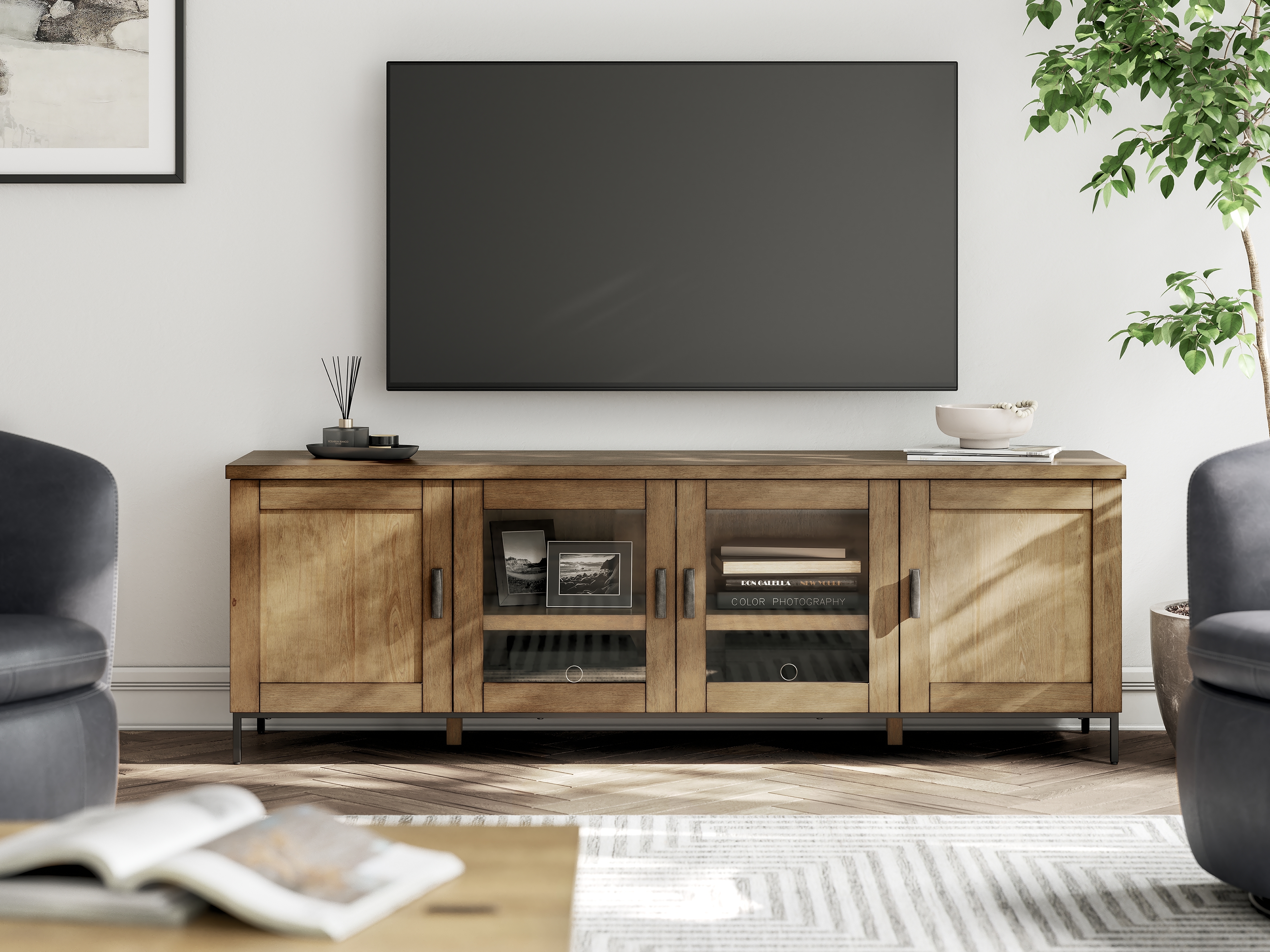 Signature Design by Ashley Torlanta Extra Large TV Stand