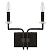 Uttermost Ebony Elegance Ebony Elegance 2 Light Sconce