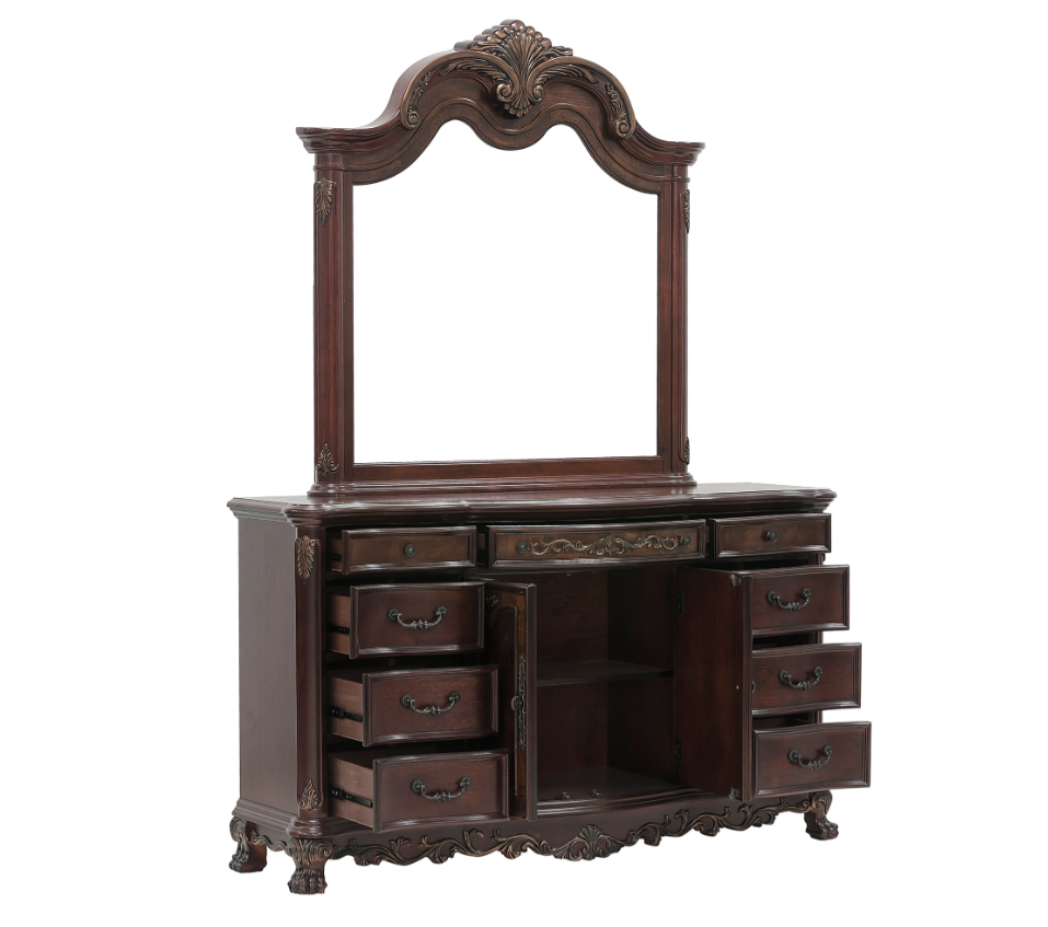 Arched Dresser Mirror