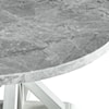 Prime Canova Round Gray Marble Dining Table