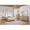 Crown Mark SIENNA Canopy Bed - King