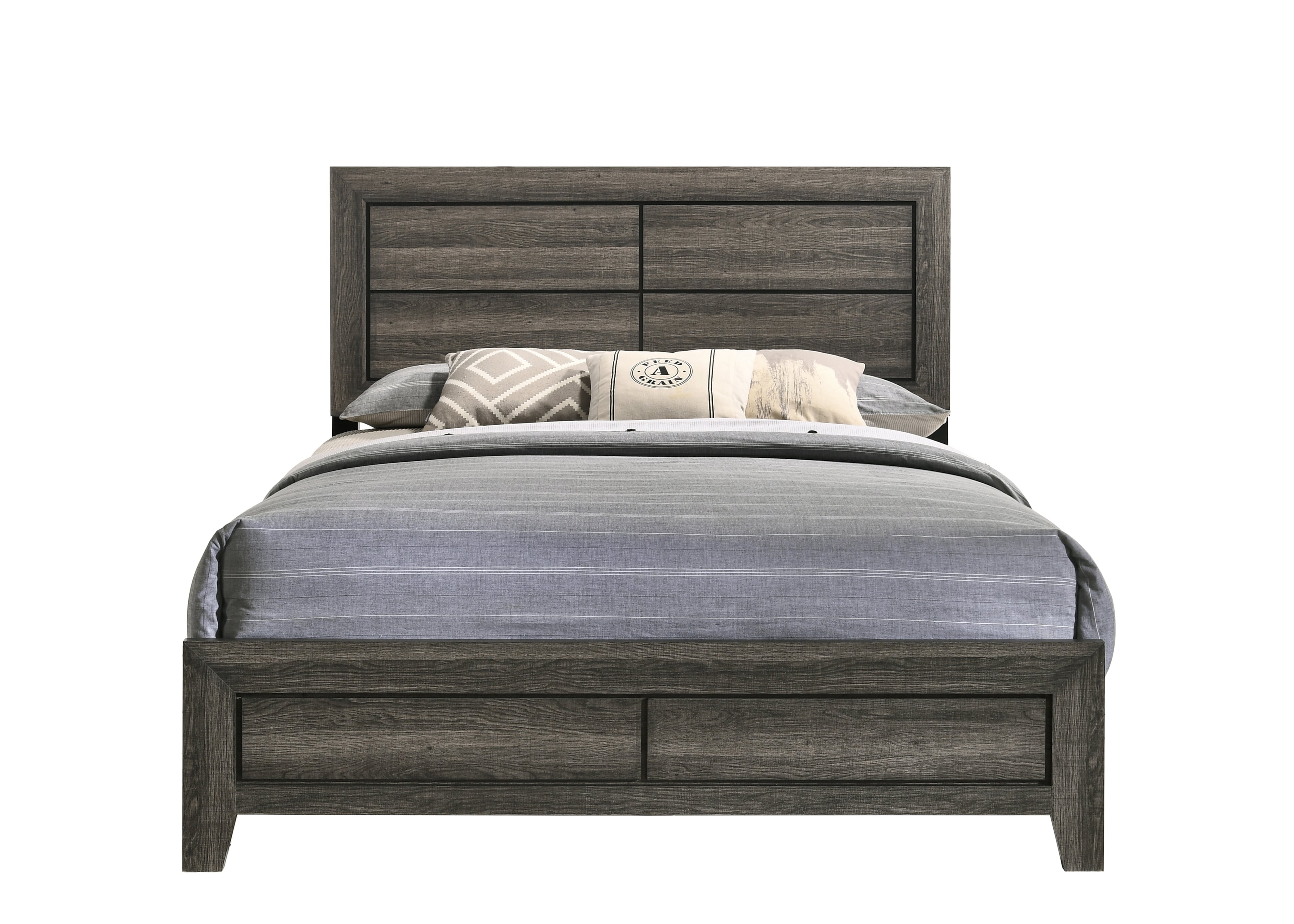 Queen Panel Bed-in-a-Box