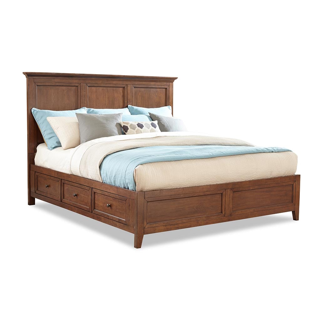 Intercon San Mateo 5-Piece Queen Storage Bedroom Set