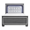Homelegance Allura Queen Panel Bed with LED Lights