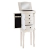 Powell Louis Philippe Jewelry Armoire - Off White