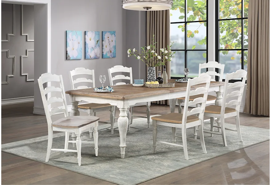 Augusta 7-Piece Dining Set by Winners Only at Conlin's Furniture