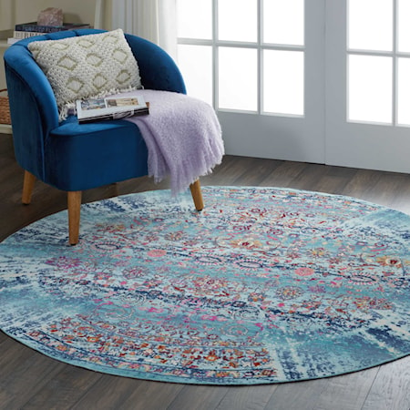 6&apos; Round  Rug