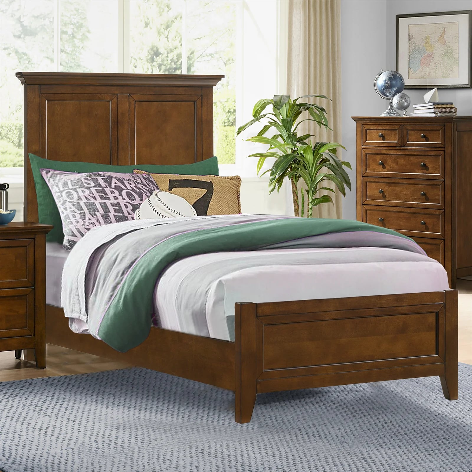 Youth Twin Panel Bed