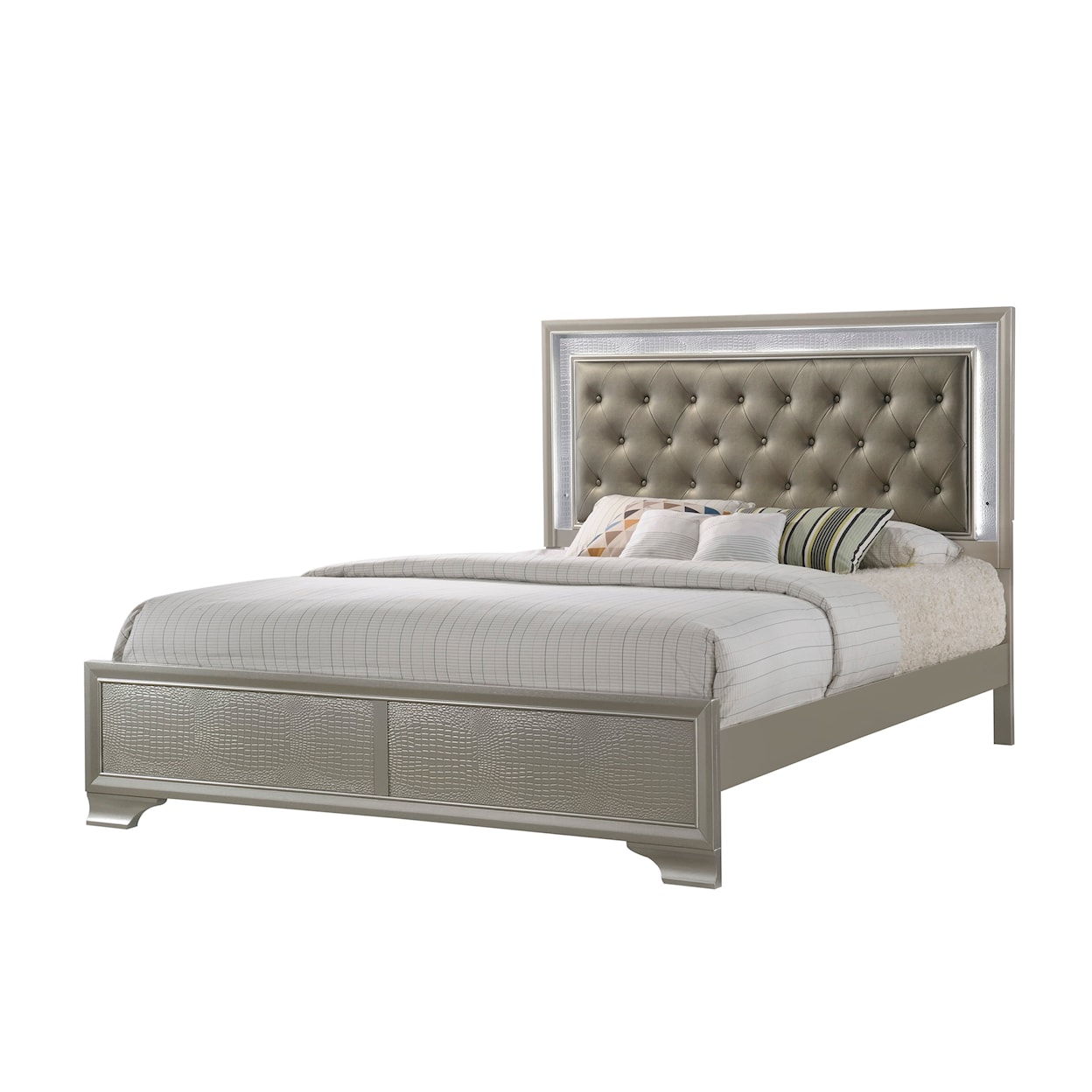 CM Lyssa Upholstered King Bed