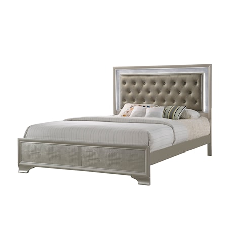 Upholstered King Bed