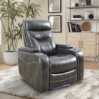 Contemporary Home Theater Power Recliner